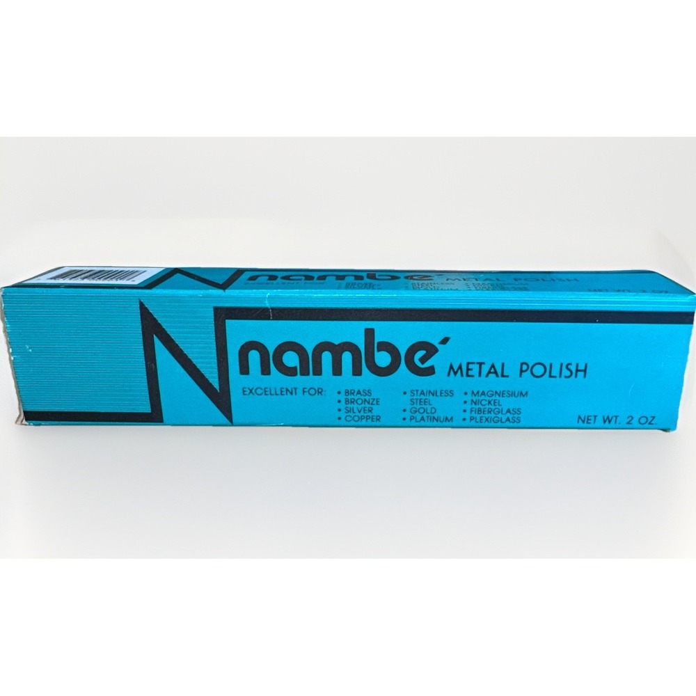 Vintage Nambe Metal Polish Original Formula RARE 2 Oz Brass Bronze Copper Silver